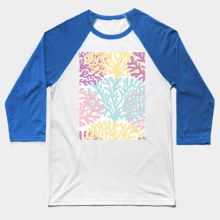 Colorful coral reef | Hand drawn Baseball T-Shirt